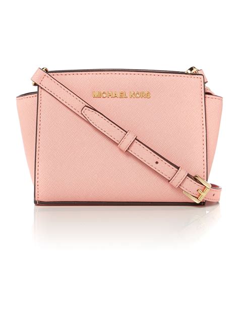 small pink michael kors purse|michael kors pink purse crossbody.